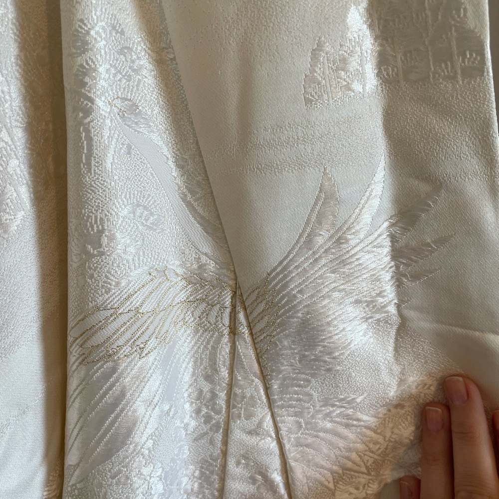 Vintage Japanese Wedding Kimono - Picture 9 of 9